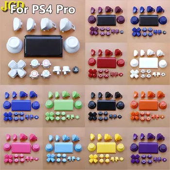 JCD Для PS4 Pro Slim JDS-040 JDM-040 Контроллер с Полным набором Кнопок, Джойстиков, Сенсорной панели D-pad R1 L1 R2 L2 Клавиша направления ABXY Кнопка