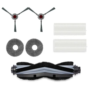 Основная боковая щетка, фильтр, тряпка для швабры, сменные аксессуары для Ecovacs DEEBOT N9 + Plus, Самоочищающийся робот-пылесос
