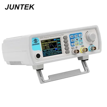 Генератор сигналов JUNTEK JDS6600 15/30/60 МГц, цифровое управление, двухканальная функция DDS, Частотомер произвольный