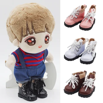 Обувь для мини-куклы, ботинки Martin, обувь из искусственной кожи с высоким берцем Для куклы и сапоги для куклы 1/6 BJD Blythe EXO, подарок для девочки