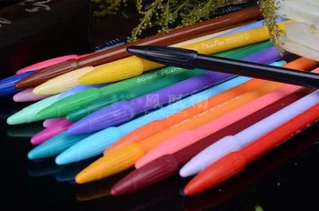 бесплатная доставка Monami 24 шт Воскрешающая унисекс ручка для параграфов акварельная ручка свежие разноцветные канцелярские принадлежности