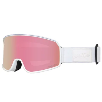 2023 Новая двухслойная противотуманная лыжная зеркальная колонна, Анти-ультрафиолетовые Лыжные очки для защиты глаз, карта близорукости