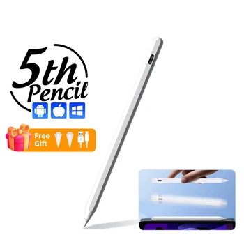 Универсальный Стилус с сенсорным экраном, Планшет для рисования, телефон, Емкостная ручка для iPhone iPad Android, Точная плавность для Apple Pencil