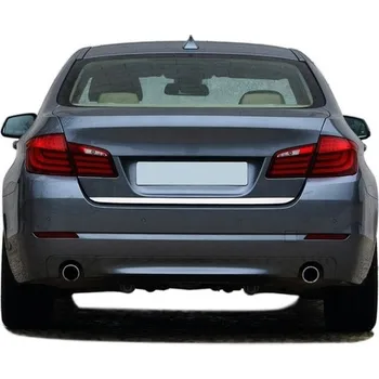 Для моделей BMW 5 серии F10 с 2010 по 2017 год Хромированная Накладка на Заднюю крышку багажника Задняя Крышка Багажника Хромированный Дизайн - Откидные крылья