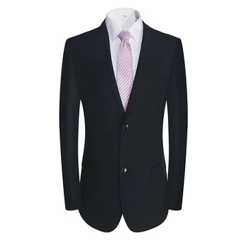 6630-Костюм для отдыха, мужская деловая повседневная полосатая реактивная куртка в полоску, пиджак с одним верхом в западном стиле