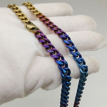 ожерелье-цепочка из чистого титана 7,0 мм Класса 1-Нелегированная цепочка, совместимая с биомедициной, не вызывающее АЛЛЕРГИИ Ожерелье