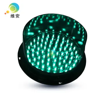 Новые продукты лампа высокой яркости 200 мм, зеленый мини светодиодный сигнал светофора