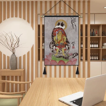 Японская татуировка самурая, Плакат с котом для гостиной, украшение дома, картина на холсте, настенные художественные картины, принты
