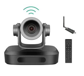 2MP 1080P 18-кратный Зум WIFI PTZ-веб-камера с дистанционным управлением, 3D Шумоподавление HDR Видеокамера для онлайн-обучения и видеоконференций