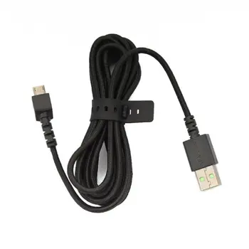 Прочная нейлоновая плетеная USB-кабельная линия для мыши Razer Mamba, кабель беспроводной мыши