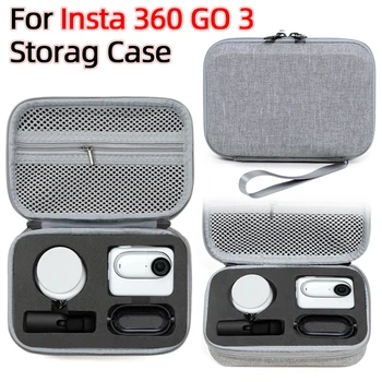 для спортивной камеры Insta 360 GO3, мини-сумка-органайзер, аксессуары серого цвета