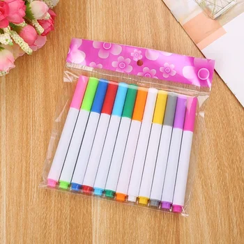 12 цветов/ набор Жидких меловых маркеров, ручка, яркие неоновые ручки для стеклянных окон, Маркеры для классной доски, Инструменты для обучения, Офис