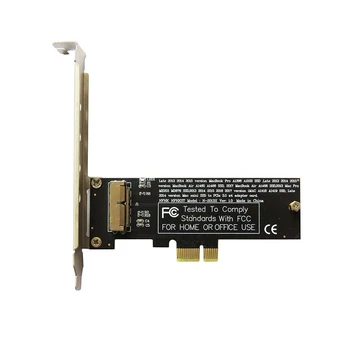 PCIe x1 Адаптер для преобразования карты памяти Riser для 2013 2014 2015 2017 MACBOOK AIR A1466 A1465 ME864 ME865 ME866 MD711 MD712 MD760 MD761 SSD