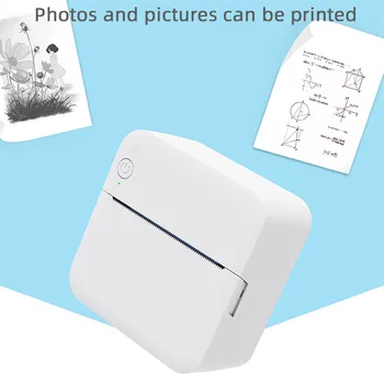 Мини-принтер Портативный Принтер этикеток Наклейка Беспроводной самоклеящийся термопринтер без чернил Impresora Portátil Android IOS