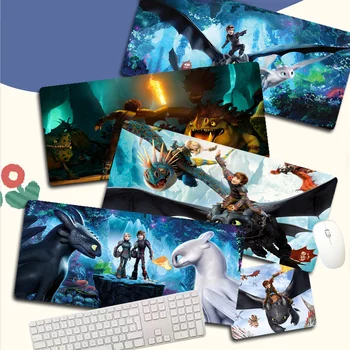 Коврик для мыши Train Dragon, Пользовательские игровые коврики для геймеров, Размер коврика для мыши По индивидуальному заказу для CS GO PUBG