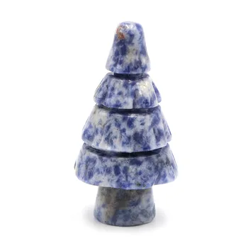 HLX38 Украшение интерьера популярные каменные украшения Рождественская елка ремесленный камень