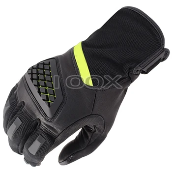 Новые черные мотоциклетные перчатки Летние гоночные перчатки из натуральной кожи Мотоциклетные перчатки MX