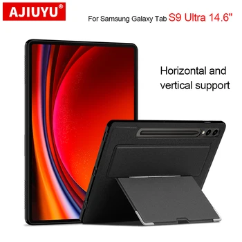 Чехол-подставка для Samsung Galaxy Tab S9 Ultra 14,6 Дюймов, Защитный чехол От падения Для SM-X910, SM-X916B, SM-X918U, Задняя крышка планшета