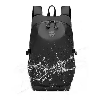 Черный Мотоциклетный рюкзак, прочная мотоциклетная сумка для хранения, безопасный в использовании Легкий и портативный Водонепроницаемый Велосипедный рюкзак для
