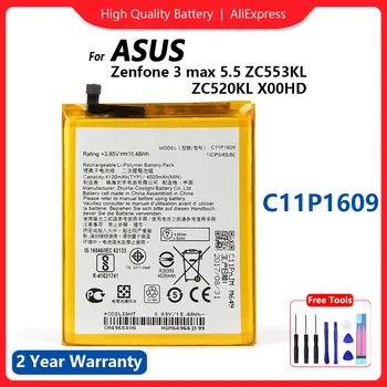 Оригинальный Аккумулятор C11P1609 4120 мАч Для ASUS Zenfone 3 max 5,5 