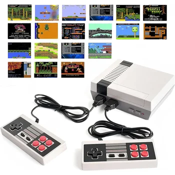 Игровые приставки NES Retro Mini Со встроенной Классической игрой 620 8-Битный FC Tv Gamebox с 2 Геймпадами в подарок для детей и взрослых