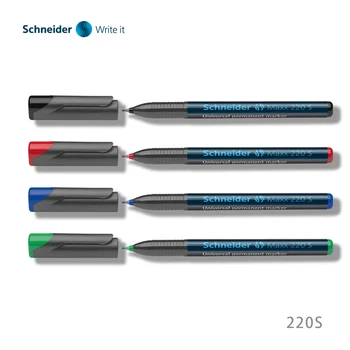 1шт Германия Schneider 220S/222F/224M Экологически Чистый Маркер-ручка, мультимодель, 3 Стиля, Наконечник, Дополнительная ручка с масляной пленкой