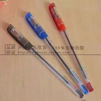 Высококачественные студенческие пластиковые шариковые ручки с ароматом 0,38 мм, 12 шт., сверхтонкая полуигла, бесплатная доставка