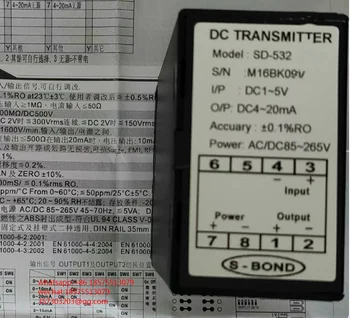 Для S-Bond SD-532 DC1-5V DC 4-20mA DC Передатчик изоляции сигнала постоянного тока Новый, 1 шт.