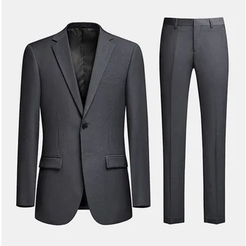 6955-Мужской костюм, мужская куртка, приталенное профессиональное платье для отдыха, деловой формат
