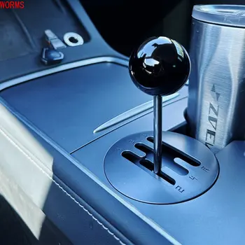 Tesla Модель 3/Y коромысло переключения передач ручной рычаг переключения передач украшение стакана для воды принадлежности для украшения
