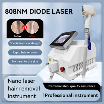 Новое устройство для постоянного удаления волос диодным лазером Портативная машина для удаления волос 808 диодным лазером