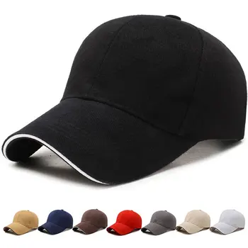 Мужская хлопковая классическая бейсболка с регулируемой застежкой на пряжку, шляпа для папы, спортивная кепка для гольфа, повседневные мужские шляпы Gorras в стиле хип-хоп для папы