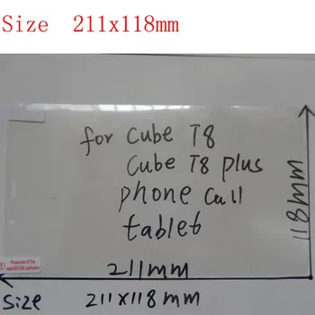 защитная пленка для экрана 211x118 мм для 8-дюймового планшета cube T8/T8 plus/T8s 4G call